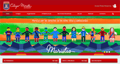 Desktop Screenshot of isf.maristas.cl