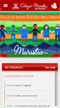 Mobile Screenshot of isf.maristas.cl