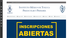 Desktop Screenshot of imtp.maristas.edu.mx