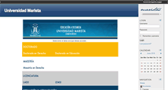 Desktop Screenshot of eduma.maristas.edu.mx